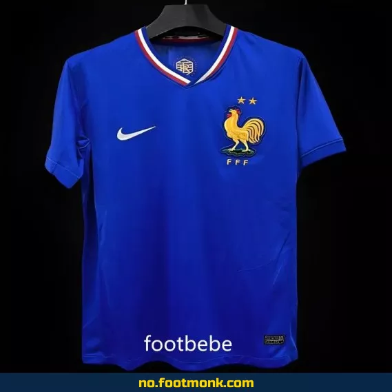 Frankrike hjemmedrakt Euro 2024 fotballdrakt – offisiell fotballdrakt for voksne og barn