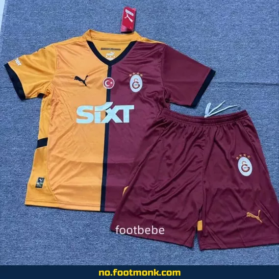 Galatasaray Hjemmedrakt for Barn 2024-2025 – Kjøp Offisiell Fotballdrakt på Nett
