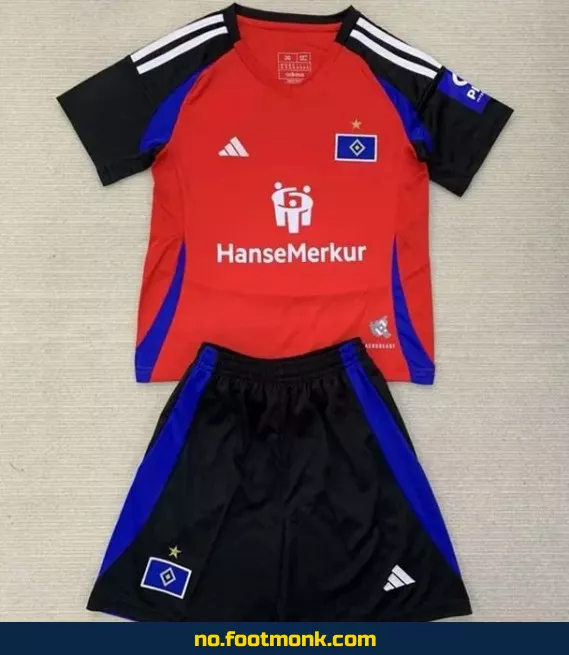 HSV Barn 2024-2025 Bortedrakt Tredje Drakt – Offisiell Fotballdrakt for Barn – Kjøp Nå