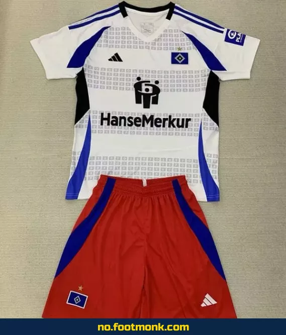 *"HSV Hjemmedrakt 2024/2025 for barn – Hvit fotballdrakt for barn, offisiell HSV-trøye, fotballdrakter på nett"*