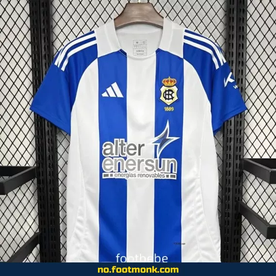 Hjemmedrakt Recreativo Huelva 2024-2025 – Offisiell fotballdrakt til salgs – Kjøp billige fotballdrakter online