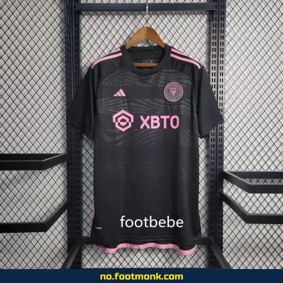Inter Miami 2023-2024 bortefotballdrakt i svart – Offisiell drakt til salgs