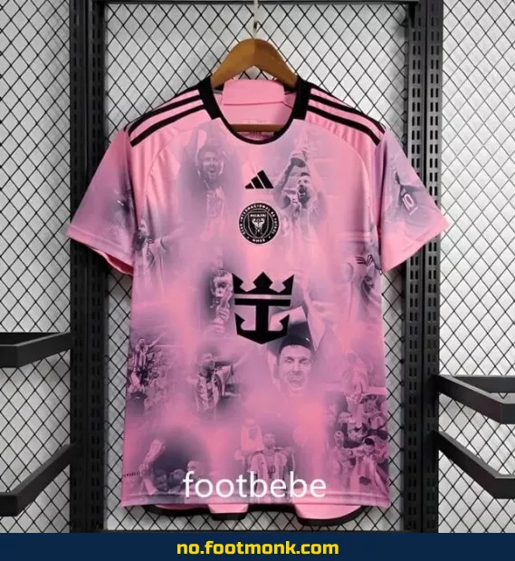 Inter Miami 2024/2025 Champions Edition Rosa Fotballdrakt – Offisiell Fotballtrøye for Barn og Voksne | Kjøp Autentisk Fotballdrakt med Navn og Trykk