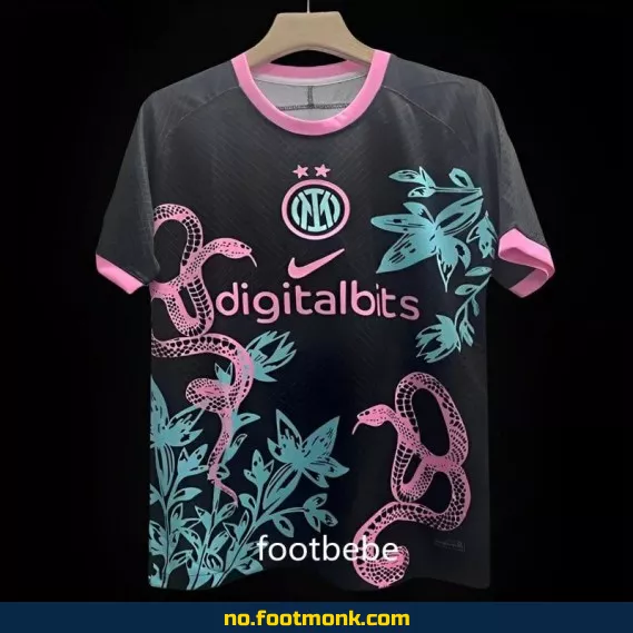 Inter Milan 2024/2025 Hjemmedrakt – Svart – Offisiell Fotballdrakt for Voksne og Barn – Kjøp Nå
