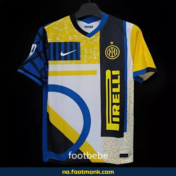 Inter Milan Vintage Fotballdrakt 2020/2021 (4. Drakt) – Offisiell Fotballtrøye for Voksne og Barn – Kjøp Nå