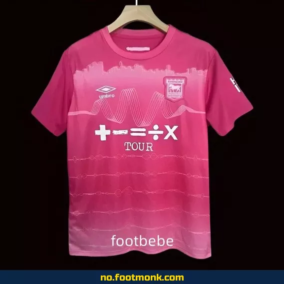 Offisiell Ipswich Town 2024/2025 Tredjedrakt i rosa – Fotballdrakt med navn, barn og voksen – Kjøp nå i nettbutikken