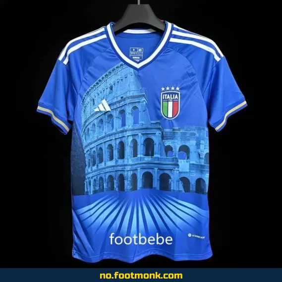 Spesiell blå Italia fotballdrakt 2024 – Offisiell drakt for barn og voksne