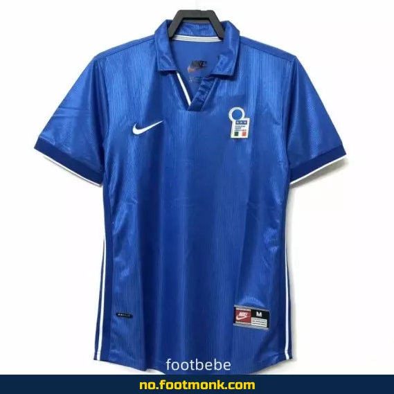 Vintage Italia Hjemmedrakt 1998 - Blå Fotballdrakt | Offisiell Fotballtrøye for Voksne og Barn