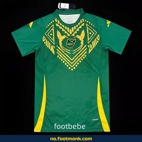 Jamaica 2024/2025 Fotballdrakt Pre-Match Grønn – Offisiell Fotballtrøye