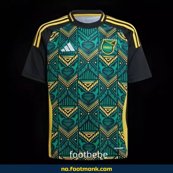 Jamaica 2024/2025 bortedrakt borte – Offisiell fotballdrakt, fotballtrøye med trykk, fotballdrakt for voksen/barn