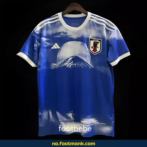 Japansk fotballdrakt 2023-2024 – Fuji-fjellet Spesialutgave – BLÅ (Voksen/Barn)