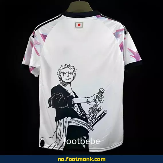 Otaku Zoro Roronoa Hvit Fotballdrakt 2024 – Spesialdesign Fotballtrøye med Trykk
