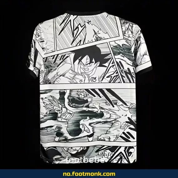 Fotballdrakt Japan 2024 Saiyan Spesialutgave – Offisiell drakt med navn, unik design for barn og voksne