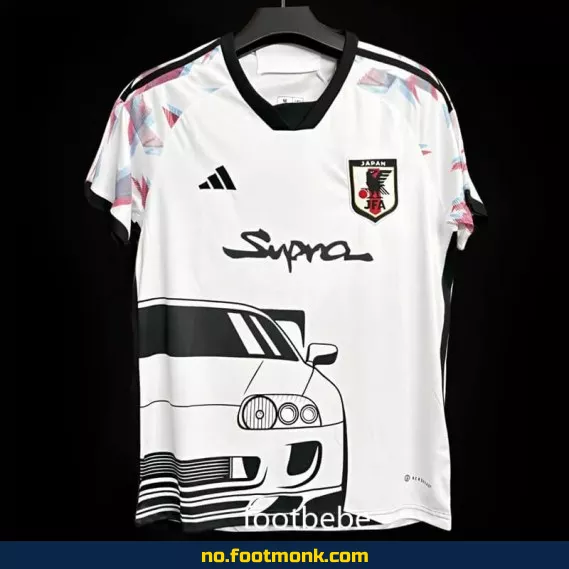 Japanske fotballdrakter 2024 – Hvit Supra Voiture-drakt (Offisiell kvalitet, for voksne/barn)
