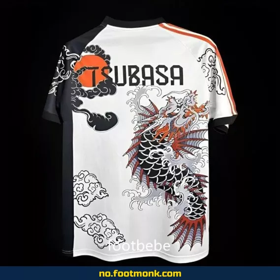 Samurai Hvit Fotballdrakt 2024 – Autentisk Design