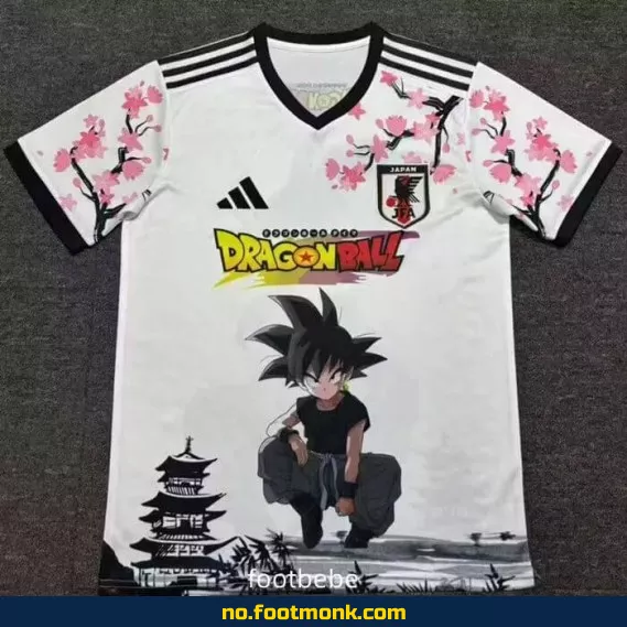 Fotballdrakt Japan 2025-2026 Dragon Ball – Offisiell drakt med trykk, fotballtrøye for barn og voksne