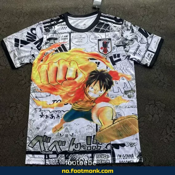 Luffy B Japan Fotballdrakt 2025-2026 – Autentisk Fotballtrøye med Navn, Offisiell Klubbdrakt for Barn og Voksne