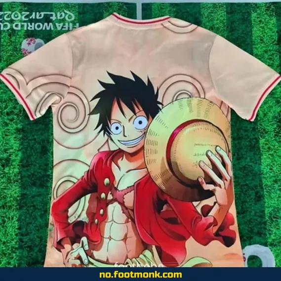 Offisiell Japan Fotballdrakt 2025-2026 – Luffy C – Fotballtrøye med Navn – Autentisk Replica