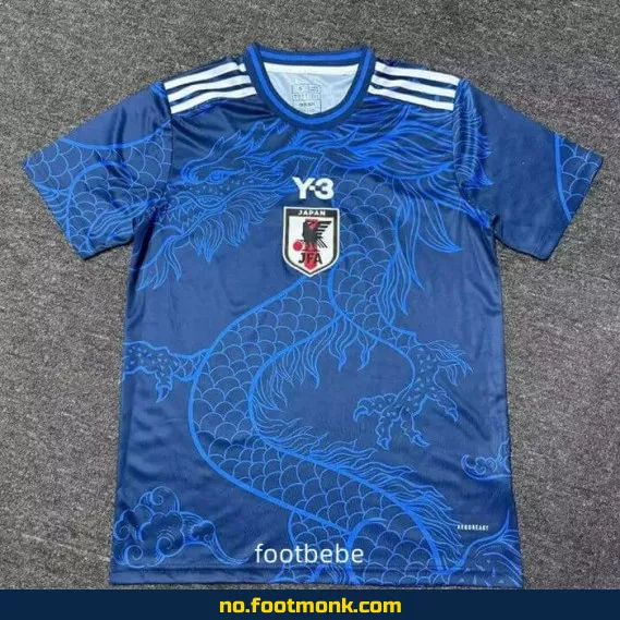 Y3 Japan Fotballdrakt 2024-2025 – Blå Drage Design – Offisiell Fotballtrøye for Voksne og Barn – Autentisk Replica – Kjøp Nå