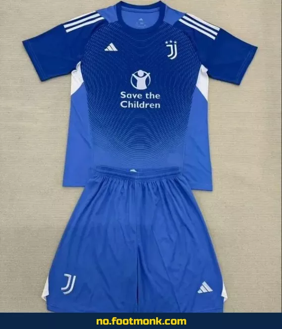 Juventus fotballdrakt barn 2025-2026 blå – Offisiell drakt for barn – Kjøp billige fotballdrakter online