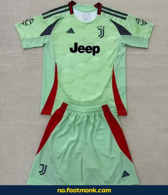 Juventus fotballdrakt barn 2025-2026 grønn – Offisiell drakt, fotballtrøye for barn