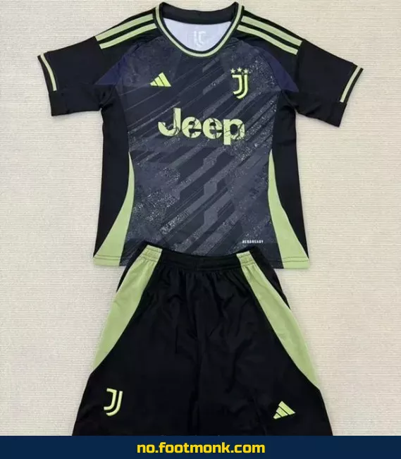 Juventus barnedrakt 2025 svart – Offisiell fotballdrakt for barn – Kjøp billig fotballdrakt online