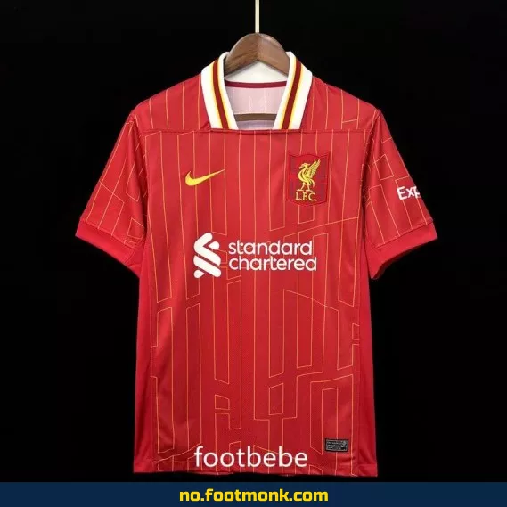 Liverpool hjemmedrakt 2024/2025 rød – Offisiell fotballdrakt for voksne og barn