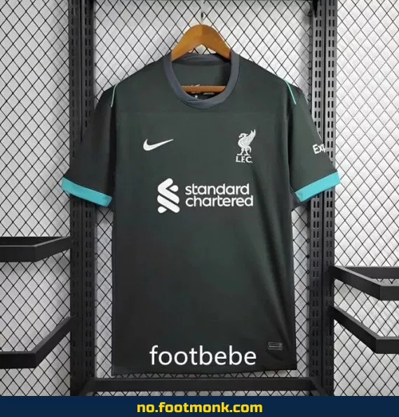 Liverpool FC 2024-2025 bortedrakt svart – Offisiell fotballdrakt for voksne og barn