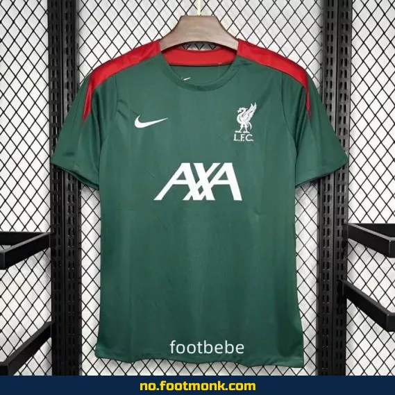 Liverpool FC fotballdrakt 2024-2025 mørk grønn – Offisiell drakt til salgs for barn og voksne