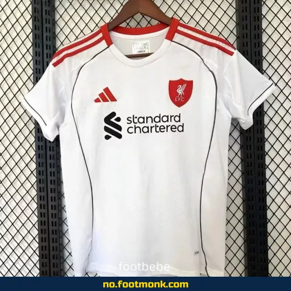 Liverpool FC bortedrakt 2025-2026 (ekte) – Kjøp offisiell fotballdrakt med navn – Billige fotballtrøyer for barn og voksne
