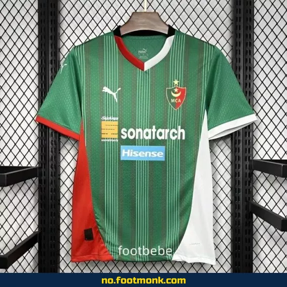 MC Alger Hjemmedrakt 2024/2025 – Offisiell Fotballdrakt for Voksne og Barn – Kjøp Nå