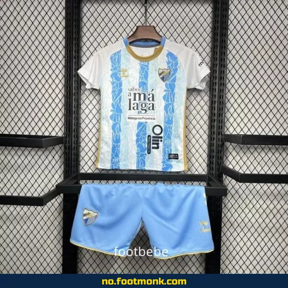 Malaga Hjemmedrakt for Barn 2024-2025 – Kjøp Fotballdrakter Online