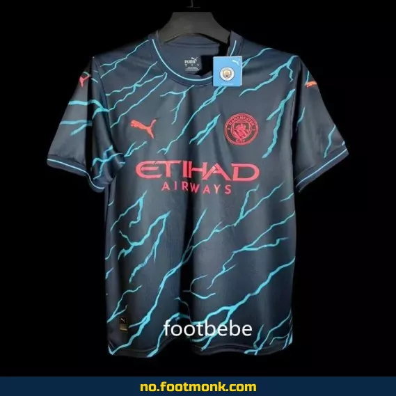 Manchester City 2023-2024 Bortedrakt – Offisiell Fotballdrakt med Navn | Kjøp Nå i Nettbutikken