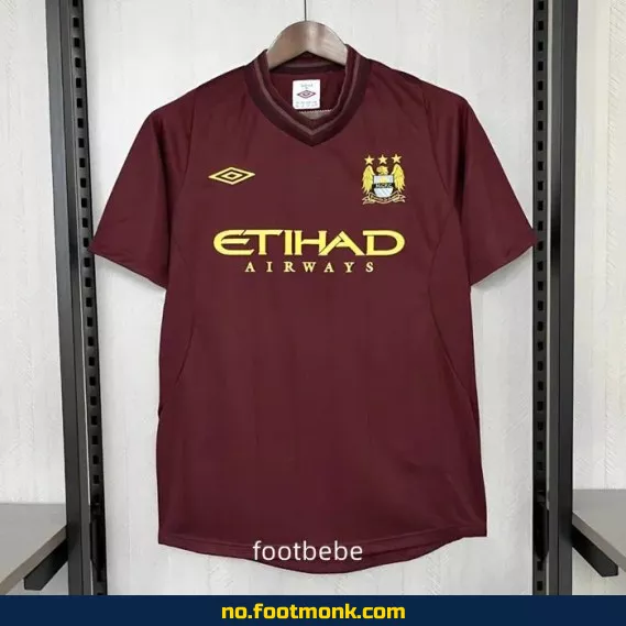 Manchester City Vintage Fotballdrakt 2012-2013 (Bortedrakt) – Autentisk Fotballtrøye for Voksne og Barn – Kjøp Nå