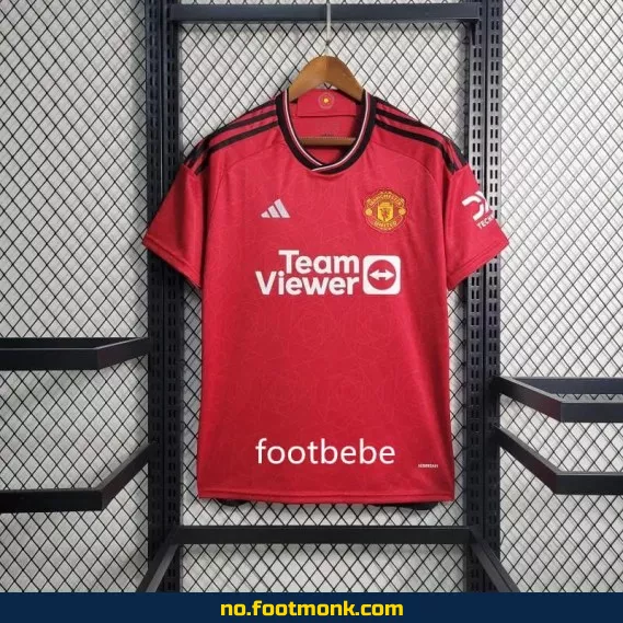 Manchester United hjemmedrakt 2023/2024 rød – Fotballdrakt til salgs | Offisiell drakt for barn og voksne | Kjøp fotballtrøye på nett