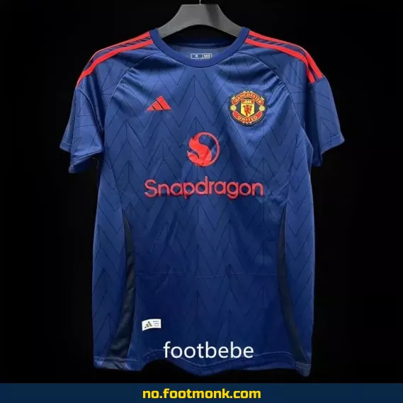 Manchester United 2024/2025 borte drakt blå – Offisiell fotballdrakt for voksne og barn – Kjøp billige fotballdrakter online