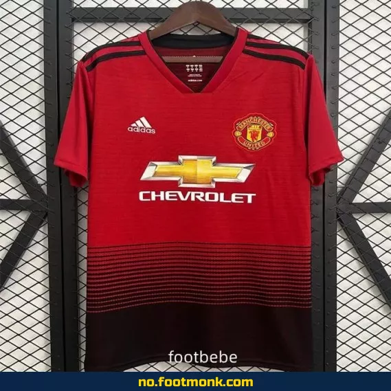Manchester United vintage fotballdrakt 2018-2019 hjemme - offisiell, autentisk og til salgs