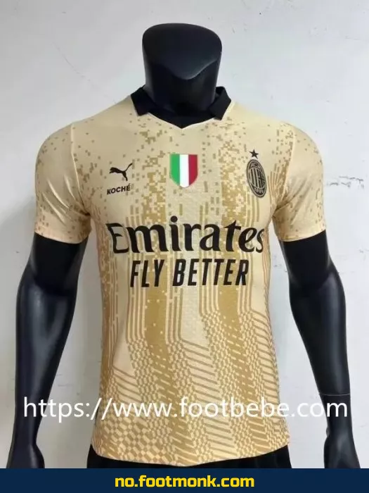 AC Milan 2023 Spesialutgave Målvaktsdrakt – Koché Design | Fotballdrakt for Voksne/Barn | Offisiell Klubbdrakt | Kjøp Nå