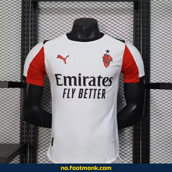 AC Milan Hjemmedrakt 2025-2026 Hvit – Offisiell Fotballdrakt | Kjøp Nå
