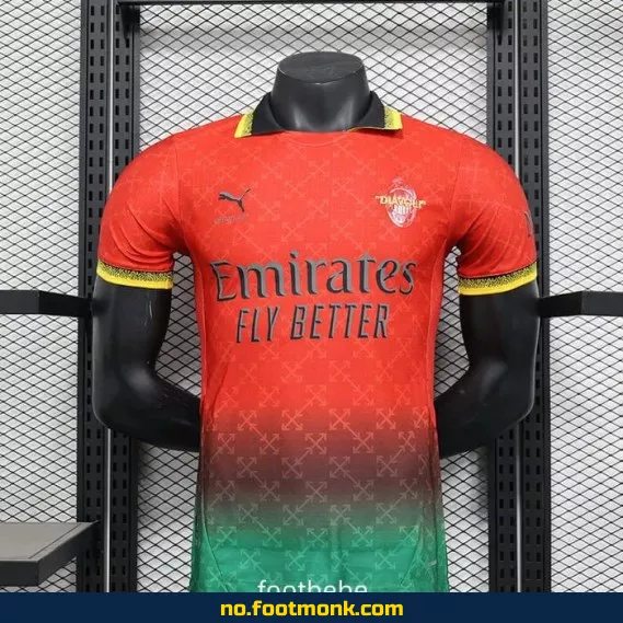 AC Milan 2025-2026 Spesiell Utgave Rød Fotballdrakt – Offisiell Klubbdrakt for Voksne og Barn