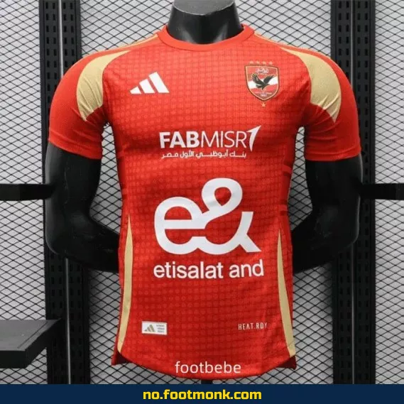 Al Ahly SC hjemmedrakt 2024-2025 rød – Offisiell fotballdrakt for voksne og barn | Kjøp nå
