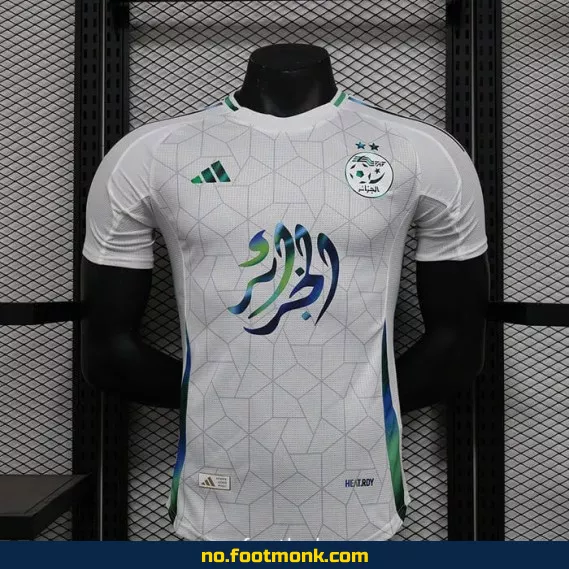 Algerie 2024-2025 Hjemmedrakt Hvit – Offisiell Fotballdrakt for Voksne og Barn – Kjøp Nå