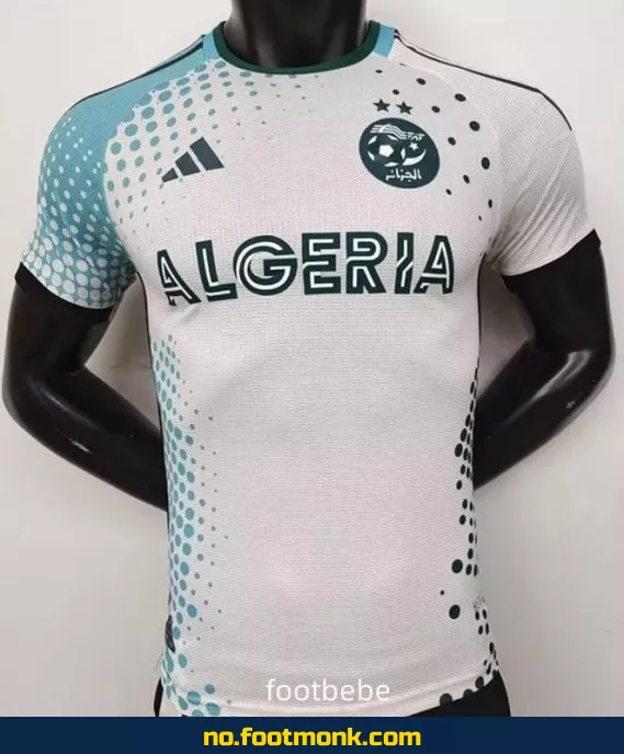 Algerie Hjemmedrakt 2024-2025 Hvit – Offisiell Fotballdrakt for Voksne og Barn