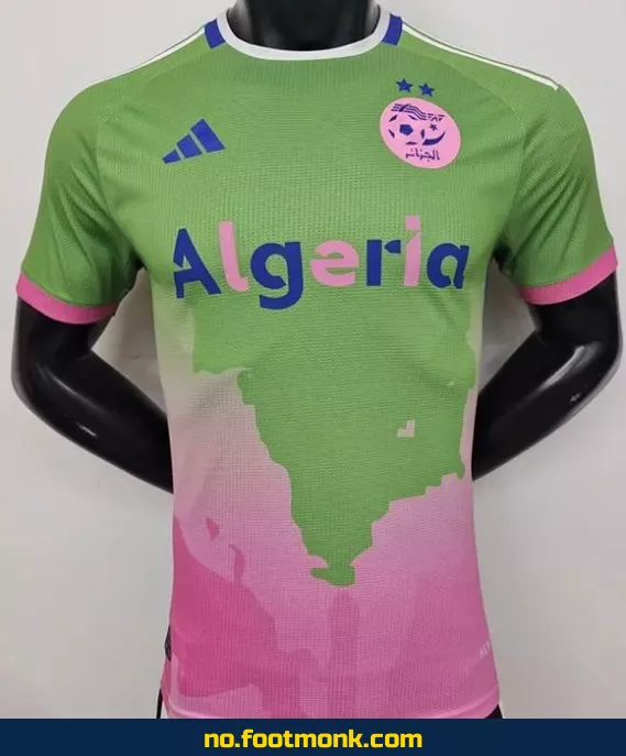 Algerie 2024/2025 Hjemmedrakt – Grønn Fotballdrakt | Offisiell Klubbdrakt for Voksne og Barn