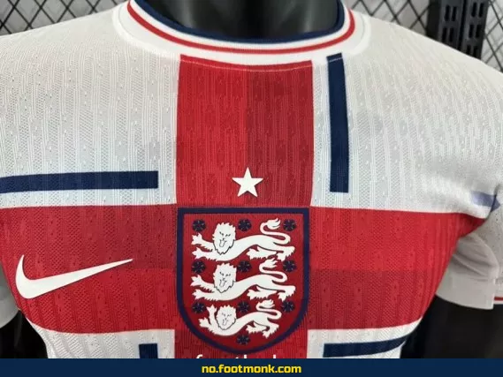 Englands spesialdesign fotballdrakt 2024 – Hvit kampdrakt (autentisk, med navn, for voksne/barn) – Kjøp nå!