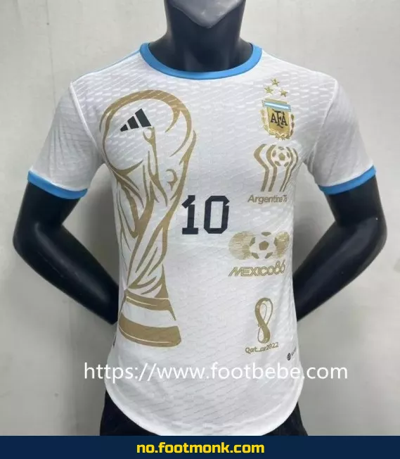 Argentina treningsdrakt 2023 med 3 stjerner – Offisiell fotballdrakt for voksne og barn