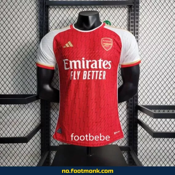 Arsenal hjemmedrakt 2023/2024 rød – Offisiell fotballdrakt for barn og voksne | Kjøp billige fotballtrøyer online