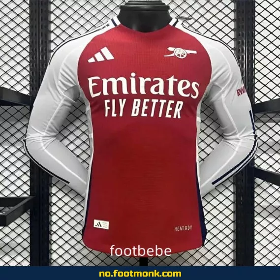Arsenal Hjemmedrakt 2024/2025 Langermet – Offisiell Fotballdrakt for Voksne og Barn – Kjøp Nå