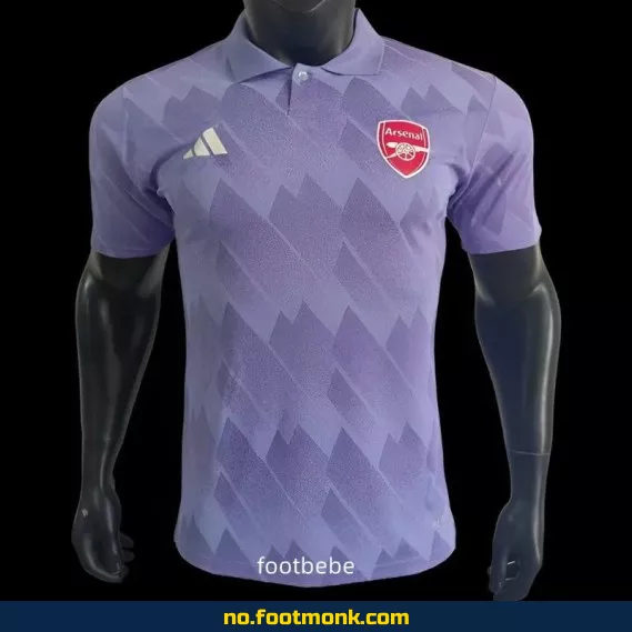 Arsenal 2025 Hjemmedrakt Polo Lilla – Offisiell Fotballdrakt for Voksne og Barn | Kjøp Fotballtrøye på Nett