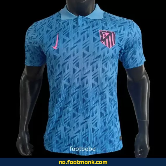Atletico Madrid 2025 Hjemmedrakt Polo Himmelblå – Offisiell Fotballdrakt for Voksne og Barn – Autentisk Fotballtrøye med Trykk – Kjøp Nå i Nettbutikken